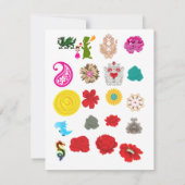 Save The Date Card Wedding Cute Fun Unique (Rückseite)