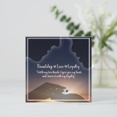 Save the Date Claddagh (Stehend Vorderseite)