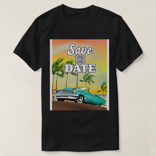 Save the Date Classic T-Shirt (Design vorne)