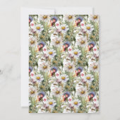 Save the Date Corgi Dog Hochzeitsankündigungen (Rückseite)