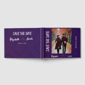 Save the Date Couple Photo  | Personalized Wedding Gästebuch (Voll)