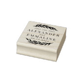 Save the Date Couple's Wedding Gummistempel (Stempel)