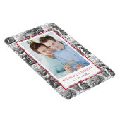 Save the Date Cupids mit Foto von Couple Magnet (Rechte Seite)