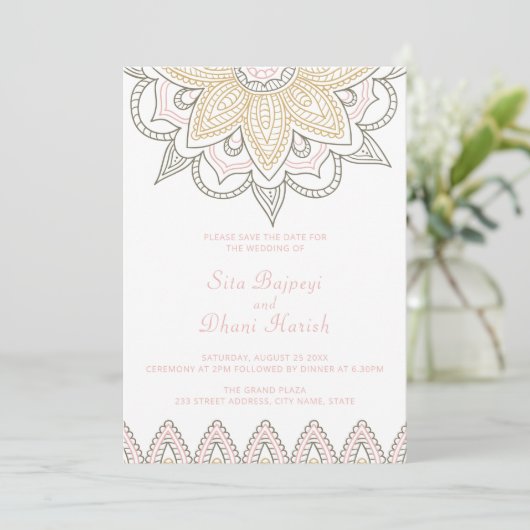 Save the Date_Custom für Clary Einladung (Stehend Vorderseite)