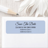 Save The Date Custom Name Return Address (Insitu)