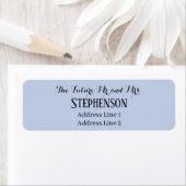Save The Date Custom Name Return Address (Insitu)