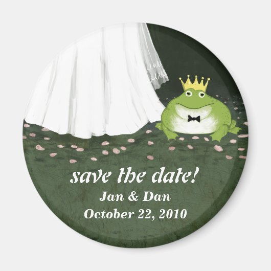 Save the Date Cute Magnet (Vorne)
