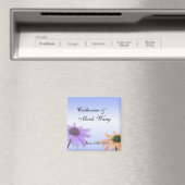 Save the Date, daisy Blume Magnet (In Situ (Geschirrspüler))