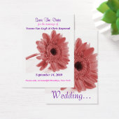 Save the Date Daisy Dusty Rose (Schreibtisch)
