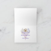 Save the Date Damask Ankündigung (Innenseite)