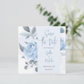 Save the Date Dankeskarte (Stehend Vorderseite)