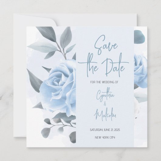 Save the Date Dankeskarte (Vorderseite)