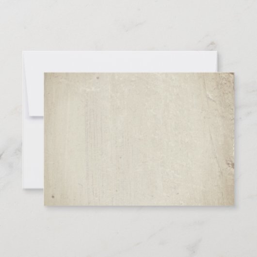 "Save the Date" Datum der Hochzeit im benutzerdefi Save The Date (Rückseite)