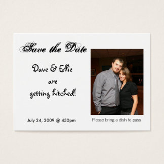 Save the Date, Dave & Ellie sind g..