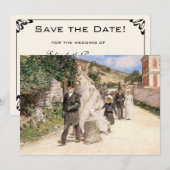 Save the Date! Der Hochzeitstag März von Robinson Date (Vorne/Hinten)