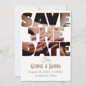 Save the Date Design anpassen (Vorderseite)