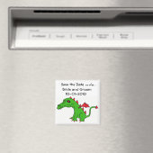 Save the Date Dragon Magnet (In Situ (Geschirrspüler))