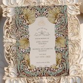 Save the Date Dusty Blue Islamic Morris Folieneinladung