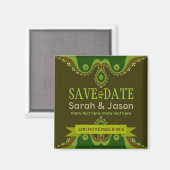 Save the Date Earth Goddess Magnet (Vorderseite/Rückseite)