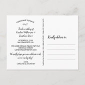 Save the Date eine Hübsche Texteüberlagerung für e Postkarte (Rückseite)