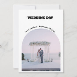 Save the Date Einfach mit Foto Einladung