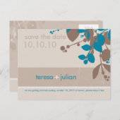 SAVE THE DATE: Eingeborene 10 Ankündigungspostkarte (Vorne/Hinten)