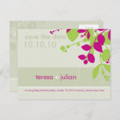 SAVE THE DATE: Eingeborene 4 Ankündigungspostkarte (Vorne/Hinten)