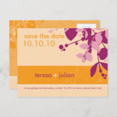 SAVE THE DATE: Eingeborene 7 Ankündigungspostkarte (Vorne/Hinten)