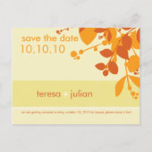 SAVE THE DATE: Eingeborene Postkarte (Vorderseite)