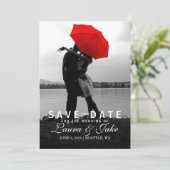 Save the Date einladen | FOTO RETT II (Stehend Vorderseite)