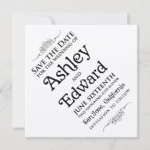 Save the Date einladend (Vorderseite)