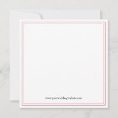 Save the Date einladende Fingerabdrücke (Rückseite)