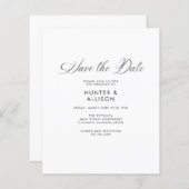 Save the Date Einladung (Vorne/Hinten)