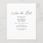 Save the Date Einladung (Vorderseite)