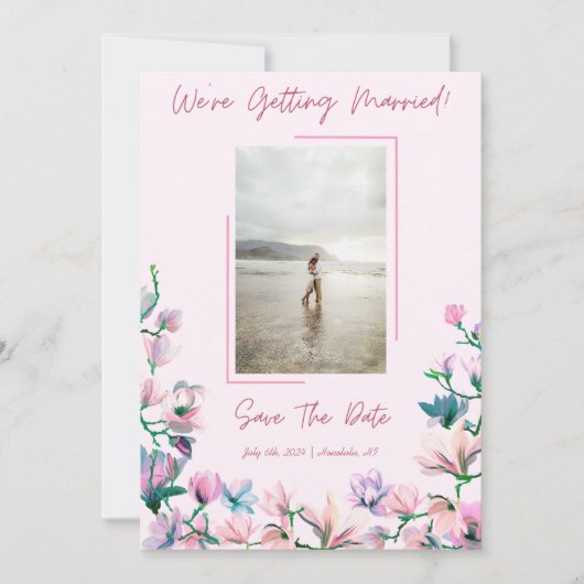 Save The Date Einladung (Vorderseite)