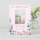 Save The Date Einladung (Stehend Vorderseite)