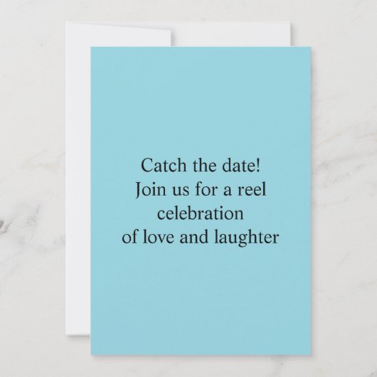 Save the Date Einladung (Rückseite)