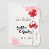 Save the Date Einladung (Vorderseite)