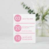 Save the Date Einladung (Stehend Vorderseite)