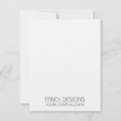 Save the Date Einladung (Rückseite)