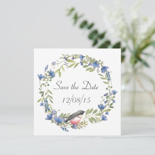 Save the Date Einladung (Stehend Vorderseite)