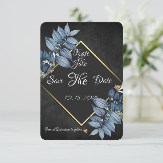 Save The Date Einladung (Stehend Vorderseite)