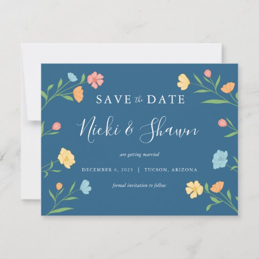 Save the Date Einladung (Vorderseite)