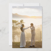 Save The Date Einladung (Rückseite)