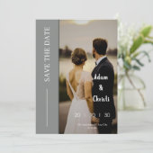 Save The Date Einladung (Stehend Vorderseite)