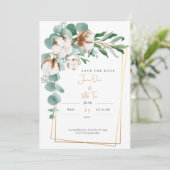 Save the Date Einladung (Stehend Vorderseite)