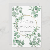 Save The Date Einladung (Vorne/Hinten)