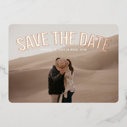 Save the Date Einladung (Vorderseite)