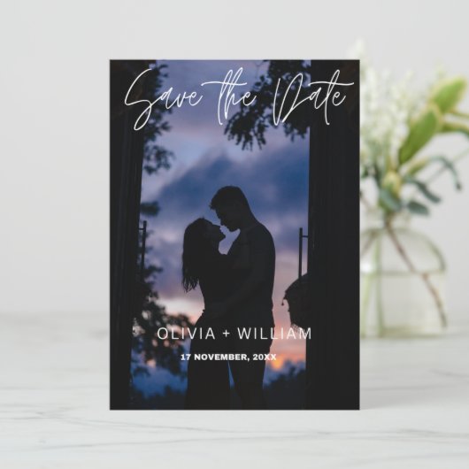 Save the Date Einladung (Stehend Vorderseite)