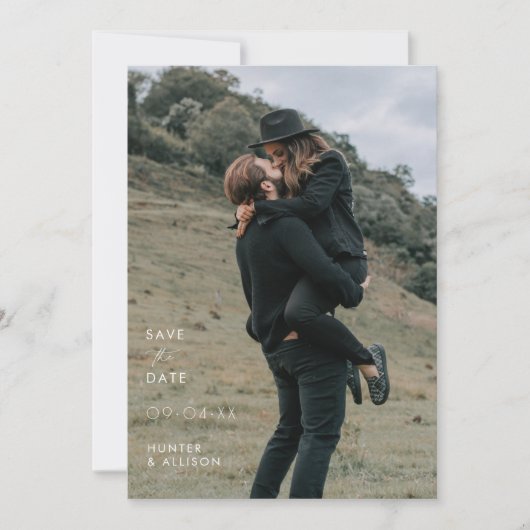 Save the Date Einladung (Vorderseite)